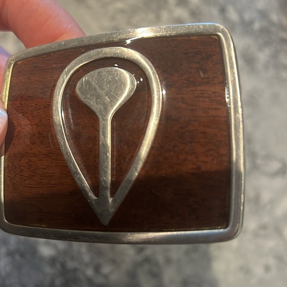 Nixon leather cream belt size L unisex - Picture 14 of 14